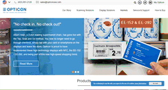 Desktop Screenshot of opticon.com